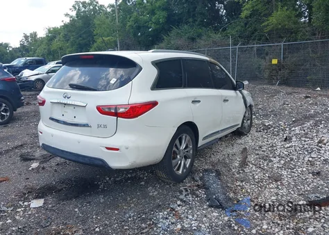 2013 Infiniti Jx35 from USA, damaged, VIN 5N1AL0MM8DC329215